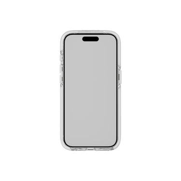 Tech21 Evo Crystal Kick for iPhone 15 Pro Case MagSafe Compatible - White